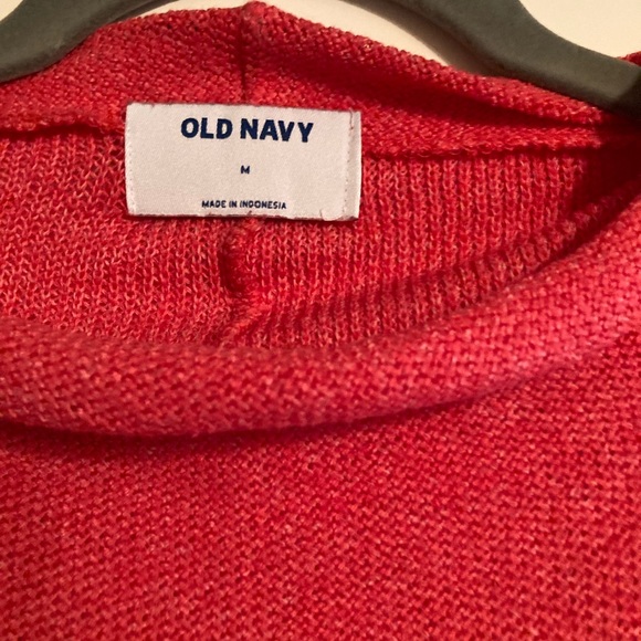 Old Navy Medium Orange Sweater - Picture 2 of 2